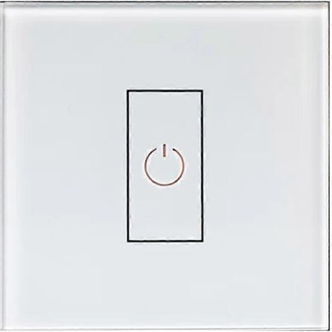 Interrupteur de chaudière intelligent Smart Life WiFi 20A, disjoncteur haute puissance pour éclairage, chauffe-eau et climatiseur. Compatible avec Google Home et Alexa. (1/5)