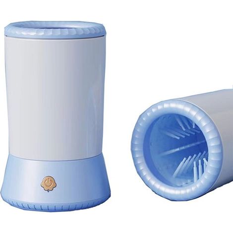 Gobelet de lavage pour pattes d'animaux - Nettoyeur de pattes pour chien, nettoyeur de pattes automatique pour chien, nettoyeur de pattes portable pou (1/4)