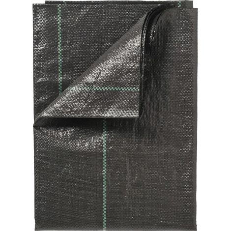 NATURE Toile de paillage paysages noire 100 g/m2 - 2 x 10 m