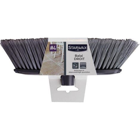 Starwax Scopa dritta in fibre sintetiche per pavimenti