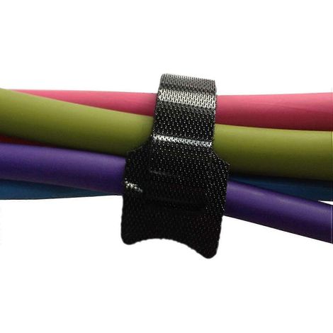 Attaches de câble réutilisables, attaches de cordon à boucle (1/2)