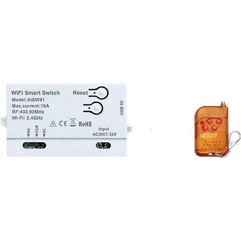 Für WLAN-Smart-Schalter, Smart-Fernbedienung + 433-MHz-Fernbedienung (1/5)