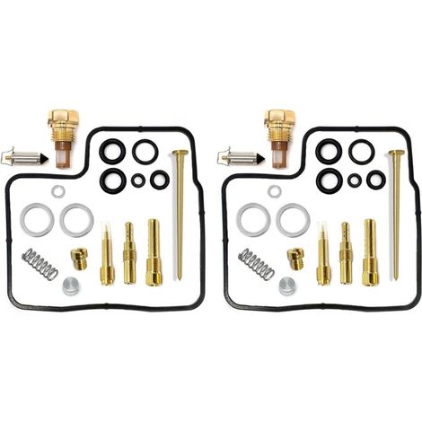 S-giant Kit de reconstruction de carburateur compatible pour Honda Shadow VT700C  VT750C  VT1100C (2 pièces) (1/4)