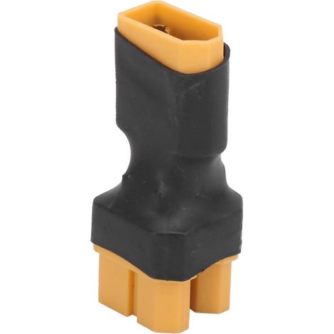 Adaptateur parallèle XT60, connecteur convertisseur pour batterie au lithium 1 mâle vers 2 femelles (1/4)