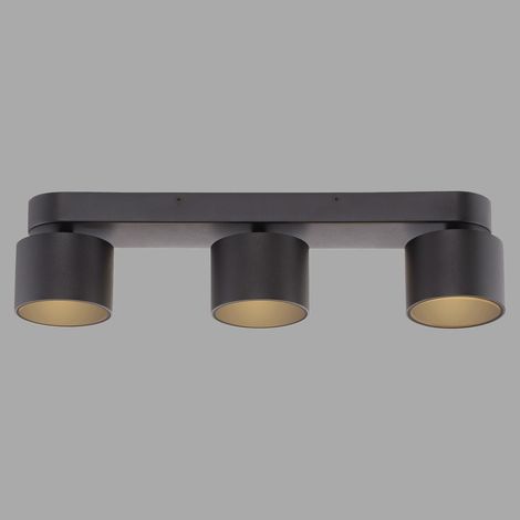 Projecteur à LED 3L monté en surface Pure Cup Black Pearl - 6227-18
