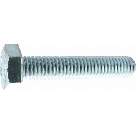 100 vis métaux tête hexagonale DIN933 inox A2 6.0 X 20 mm