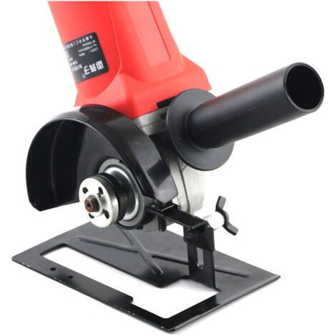 (main droite)Support de meuleuse d’angle + carter de protection réglable 20-30 mm, pour travaux de menuiserie, outil de bricolage