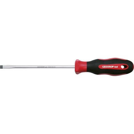 Gedore red Tournevis fente, tournevis, poignée 2 composants, longueur 170 mm, outil, R38100419, acier (1/5)
