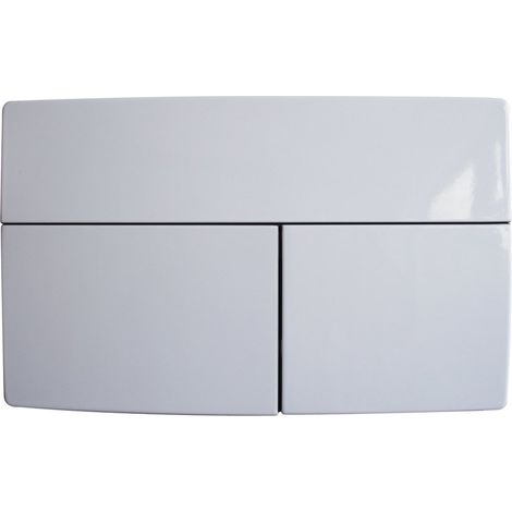 Placca di comando its todini dual line 14.15L bianco lucido