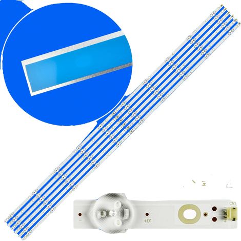 LED-Hintergrundbeleuchtungsstreifen, Länge 1115 mm, 13 LED-Perlen, 3V Spannung, brandneu, kompatibel mit mehreren Modellen (1/5)