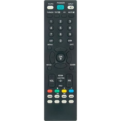AKB 33871424 Replacement Remote Control for LG LCD TV M1962D M197WDL M197WDP M2062D M2062DL M2262D M227WDL M227WDP M2362D M2362D-PZ M2362DL M237WDP M2762D M2762D-PC M2762D-PZ M2762DL (1/4)