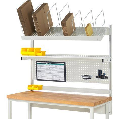 Rau System-Aufbau Komplettset 03, für Produktbreite 1500 mm, RAL7035/RAL7035 (1/2)