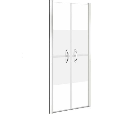 Puerta de ducha cuarto de baño WC cuarto de ducha interior ESG 96x190 cm semiesmerilado 020001996