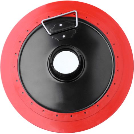 Placa de succión universal 56/60 para pistolas de engrase manuales de 600 y 900 cm³, compatible con modelos grandes y pequeños. Accesorio multiusos. (1/5)