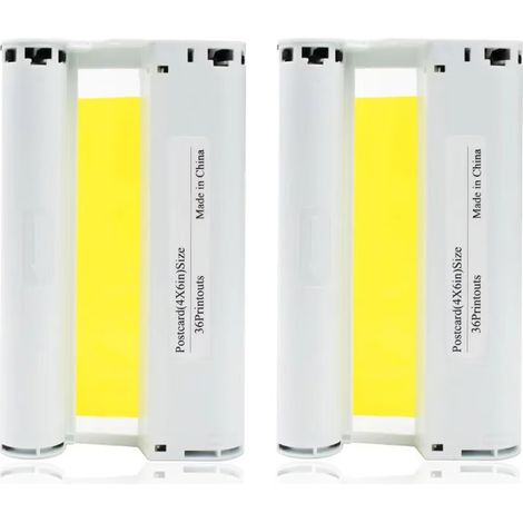 Compatible avec les cartouches d'encre et le papier couleur Canon Selphy CP1500, CP1300, CP1200, CP910 et CP900, ainsi qu'avec les i (1/5)