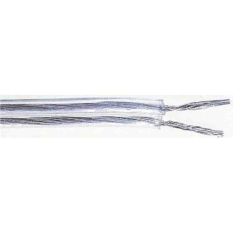 Câble audio RS PRO 1 paire , 0,4 mm², Duplex, gaine Transparent