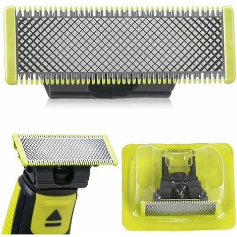 Tête de coupe de remplacement pour rasoir OneBlade —— Compatible avec les modèles Philips OneBlade et OneBlade Pro (1 lame en acier inoxydable, durée de vie jusqu'à 4 mois) (1/3)