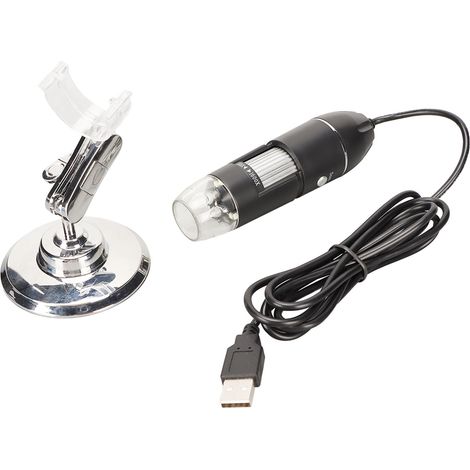 Microscope numérique portable de poche 50X à 1600X avec 8 LED pour Windows (1/5)