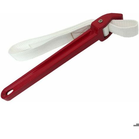 Clé À Sangle - 30 Cm - Sangle Nylon 85 Cm - Pour Filtre À Huile - 1 Pièce (1/5)
