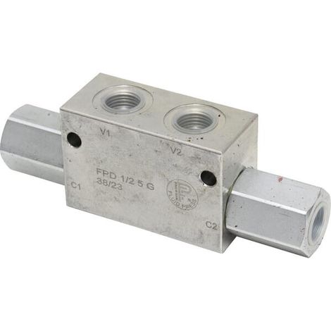 Valvola di blocco pilota FPD 1/2 5 G FLUIDPRESS FPD125G (1/3)