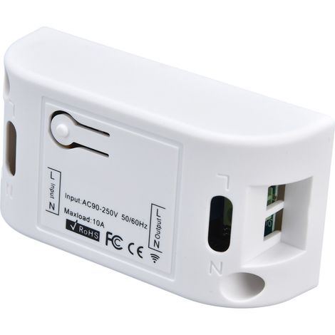 Intelligenter WLAN-Schalter mit Funkfernbedienung, Ein-/Ausschalter, AC 90–250 V, für den Haushalt (1/5)
