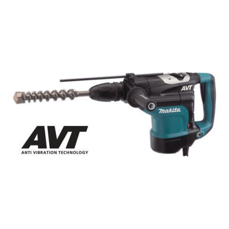 MAKITA MARTELLO COMBINATO HR4511C 1350W SDS-MAX 9,4J (1/3)