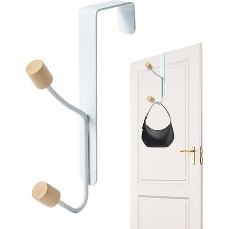 porte serviettes blanc à suspendre à la porte Cintres (1/5)