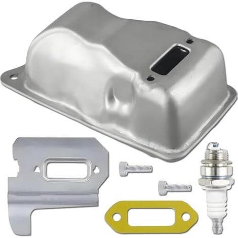 TS410 TS420 Silencieux d'échappement pour Stihl TS410 TS420 TS 410 420 Scie à béton Remplacer Les pièces 4238-140-0611 avec Joint (1/5)