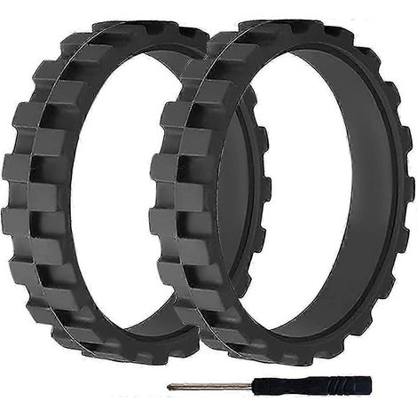 Pneus compatibles avec iRobot Roomba 500, 600, 700, 800, 900, E5 et I7 - Remplacement facile (1/5)