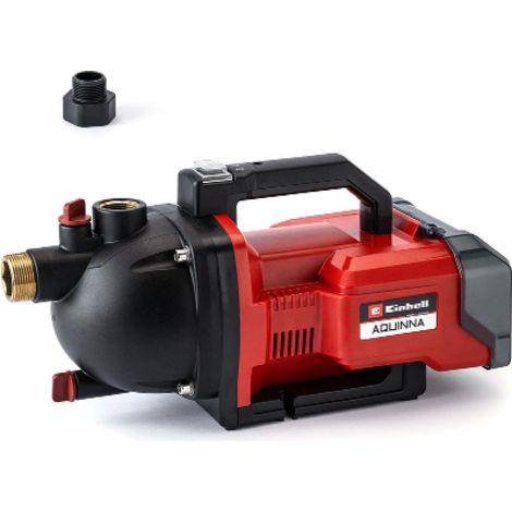 Einhell AQUINNA 36-30 Pompa da giardino a batteria 36V 3000 l-h 2,6 bar 26 m Power X-Change colore Nero Rosso (1/10)