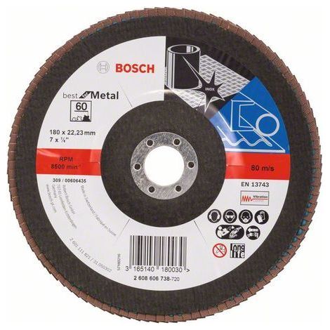 Plato pulidor X571 Best for Metal Ø 180 mm BOSCH 2608606738 (1/4)