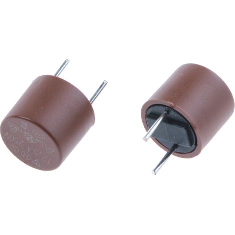 Fusible à montage sur CI RS PRO, Sortie Radiale, 2.5A, type T 250V c.a.