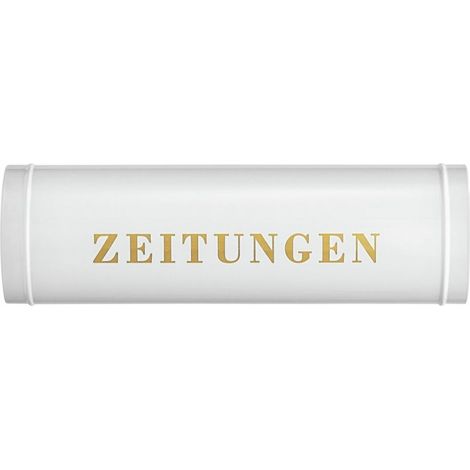BURG-WÄCHTER  Buzón  de  periódicos  800  B.400mm  blanco  STA  -  800W (1/4)