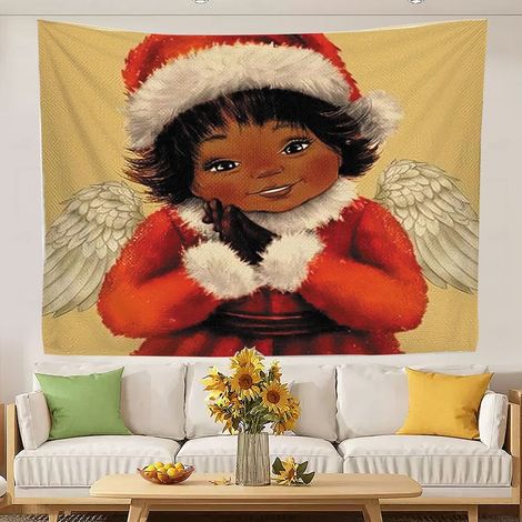 Riesiger Wandteppich, Vintage-Stranddecke, Tischdecke für Schlafzimmer, Zuhause, Studentenwohnheim 100x75cm (1/5)