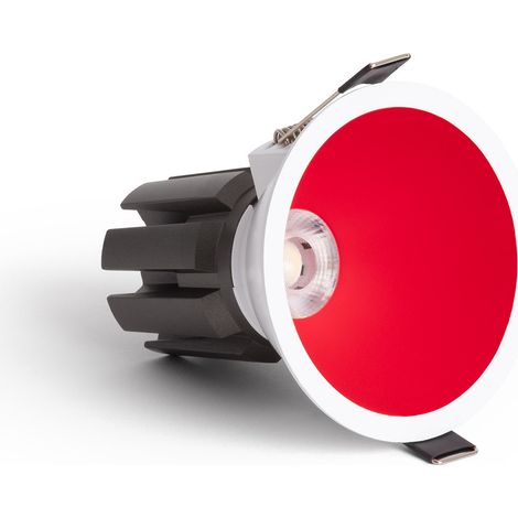 Foco Downlight LED 9W / 12W Cónico Areni Corte Ø 85 mm 3500K Rojo Blanco Cálido 12 W