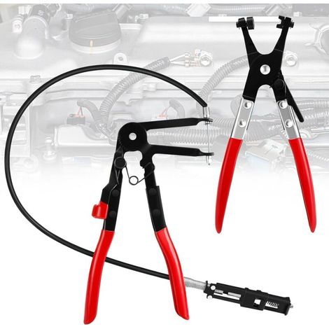 Hose Clamp Pliers (Pack of 2) Repair Tool for Installing Hose Clamps, Practical for Pipes and Mechanics (1/4)