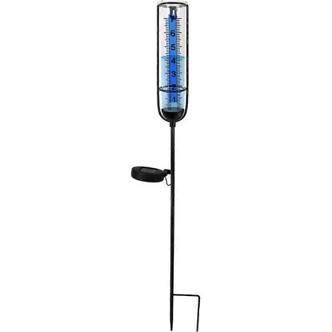 Pluviomètre solaire d'extérieur, 7 pouces (1/5)