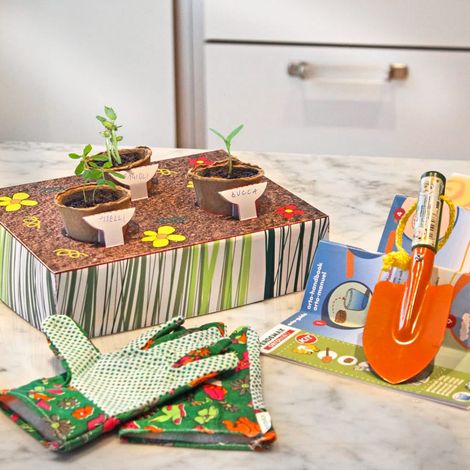 Kit Coltivare Orto Gioco Didattico per Bambini Rama Orobimbo (1/5)