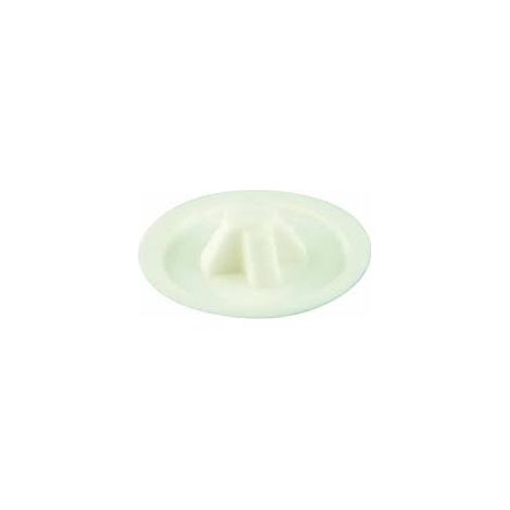Beutel 500 Schraubenabdeckungen T-DRIVE und H-DRIVE für Torx 25 Schrauben HECO-SCHRAUBEN - Ø 15 mm - Weiß 9010 - 19939