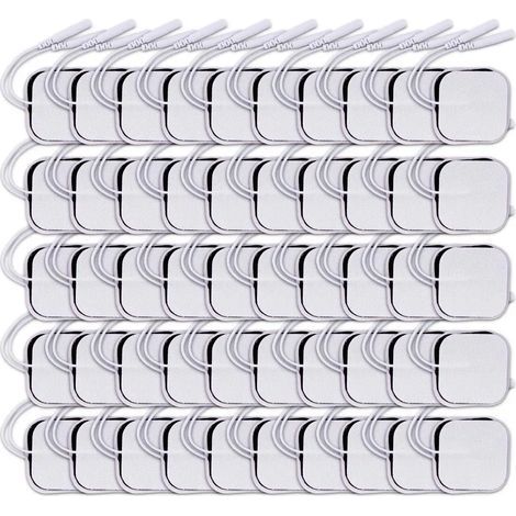 Accessoires de physiothérapie pour électrodes TENS : patchs adhésifs non tissés de rechange pour appareil de massage électrique corporel TENS 03570