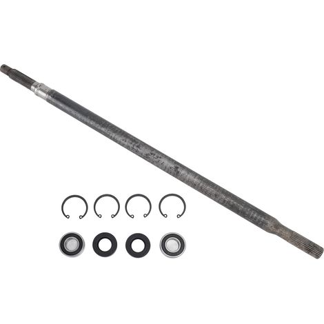 Demi-arbre de transmission arrière cannelé long, côté conducteur, référence 620337, compatible avec les voiturettes de golf électriques EZ-GO (à partir de 2008). (1/5)