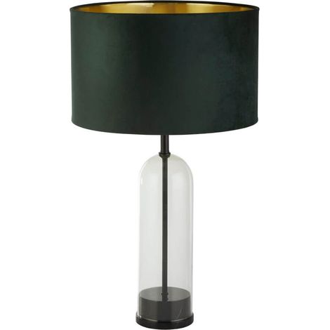 Lampe de table unique Oxford avec capuche verte - EU81711GR (1/3)