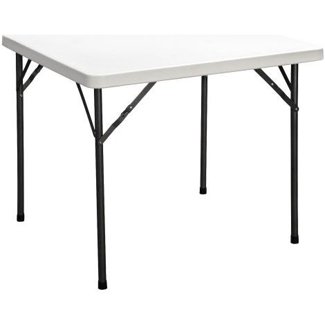TAVOLO QUADRATO PIEGHEVOLE 'PARTY' cm 87 x 87 x h. 74 - colore bianco