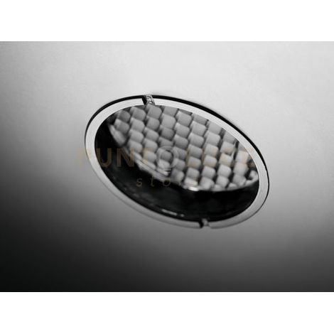 PHOCIS Incasso 1 Luce Filtro Alveolare nero opaco attacco GU10 d.6cm