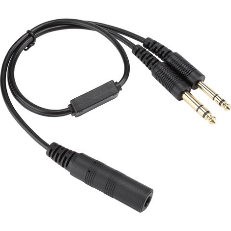 Adaptateur Universel Casque Aviation H-GA pour Câble David Clark (1/5)