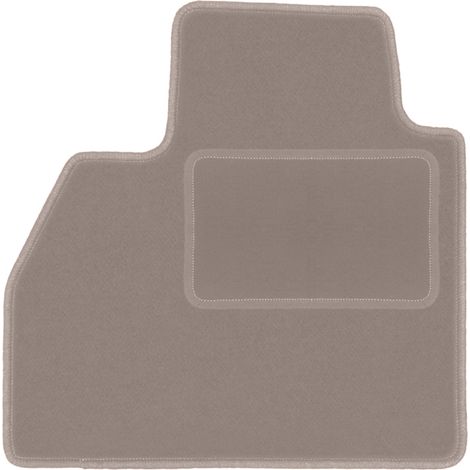 Tapis conducteur en velours pour : Renault Kangoo II combivan (2013-) beige (1/5)