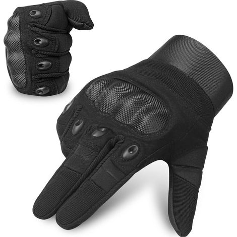 Gants tactiques pour moto avec coques rigides, gants de combat respirants pour randonnée, chasse et escalade