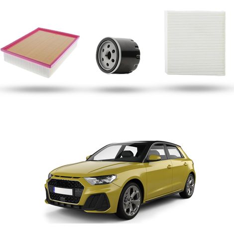 Kit Tagliando 3 filtri compatibile con Audi A1 (GBA) 30 tfsi 1.0 81kw dal 2020 (1/4)
