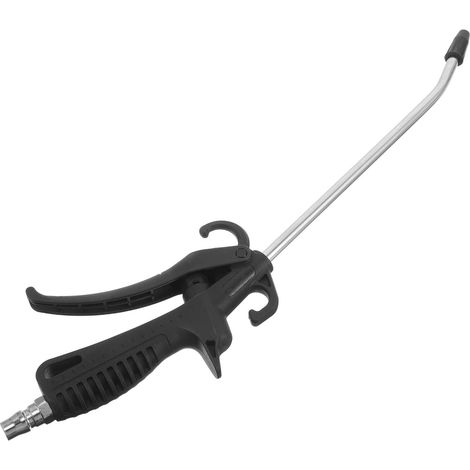 Souffleur D'air Industriel à Buse Longue pour Compresseur, Dépoussiéreur Haute Pression, Outil Nettoyage Voiture et Atelier, Accessoire Pneumatique Robuste, Utilisation - (1/5)