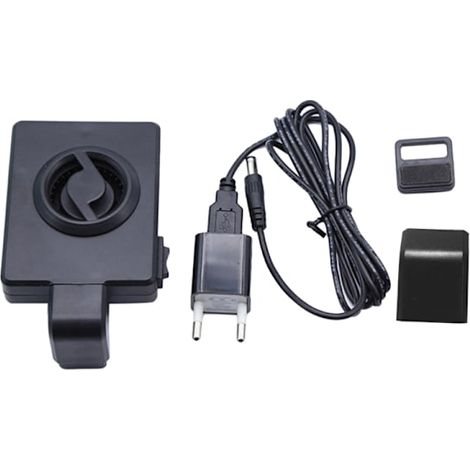 Mini ventilateur suspendu pour aquarium, refroidisseur rechargeable par USB, accessoires pour aquarium, UE (1/5)